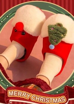 Pantuflas Navideñas