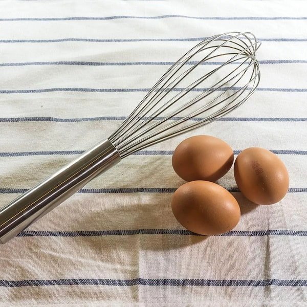 Batidora Manual de Acero Inoxidable - Tamaño Grande - Imagen 3