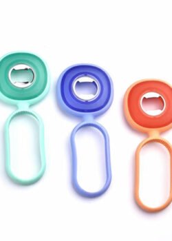 Abrelatas de Silicona y Tapón de Rosca Multiusos