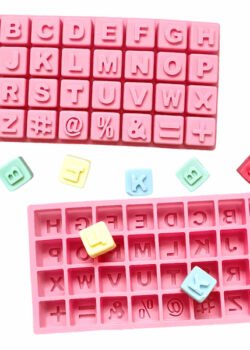 Molde de Silicona de Letras