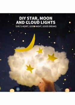 Kit de Decoración de Luz de Nube Hecha a Mano