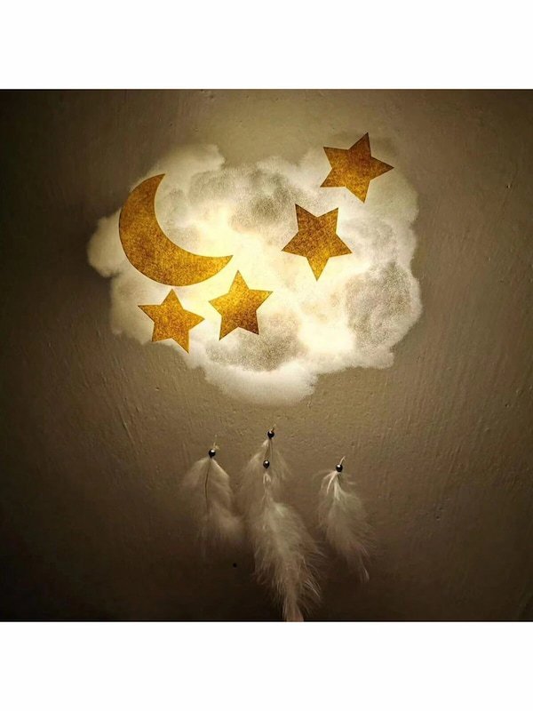 Kit de Decoración de Luz de Nube Hecha a Mano - Imagen 2