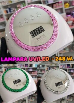 Lámpara para Uñas SUN 248 Watts: Secado Rápido y Profesional