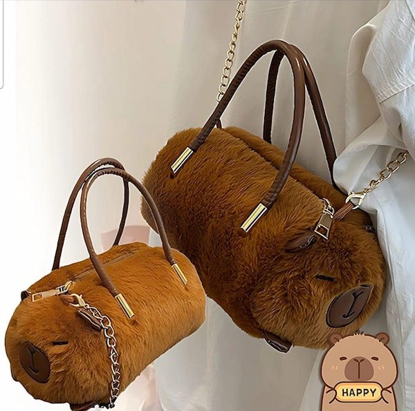 Bolsa de Peluche de Kapybara: Comodidad y Estilo