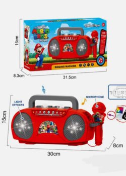Bocina de Mario Bros con Sonido y Micrófono