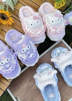 Pantuflas de Sanrio - Zapatillas de Casa de Hello Kitty y Amigos