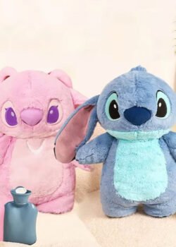 Botella de Agua Caliente de Felpa Stitch - 30 cm