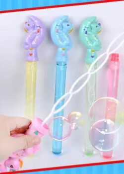 Bote Jumbo de Burbujas diseño de unicornio