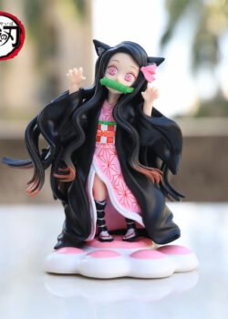 Figura de Acción/colección de Demon Slayer: Tanjirou y Nezuko 1 pieza