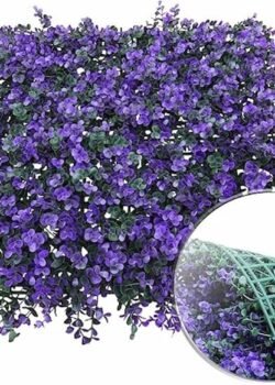 Tapete de Flores Moradas de 50x50 cm