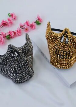 Mascara de Media Cara para Halloween Bling bling