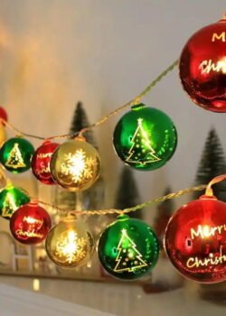 Serie de Esferas Led Navideña