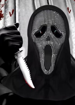 Mascara de Scream con Bling Bling