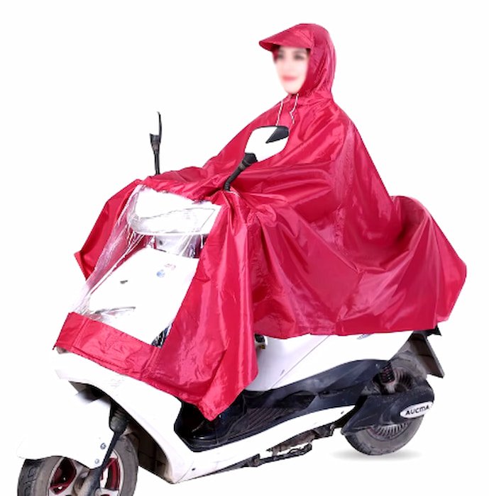 Impermeable de Moto Rojo