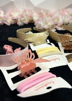 Diadema con Pinza Y Ligas