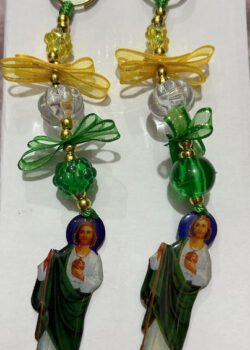 Llavero de San Judas Tadeo Doble Vista