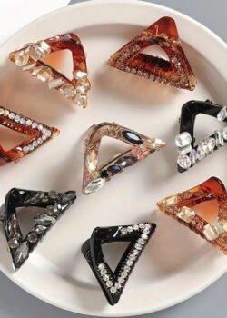 Pinza Triangular de Cristal