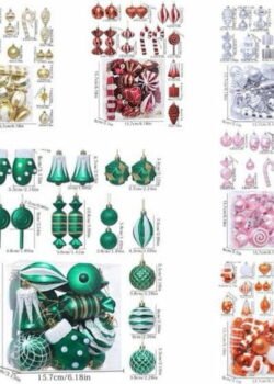 Esfera Navideñas Diferentes Forma y Diseño