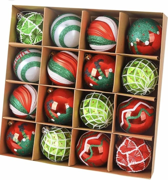 Caja de Esfera Navideñas