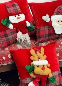 Forro de Cojín Navideño