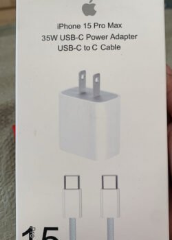 Cargador IP / Entrada Tipo C