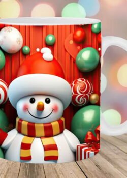 Taza Cerámica Navideña