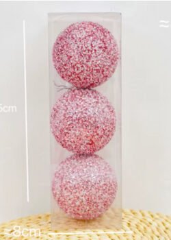 Esferas grandes Navideñas 3 pz