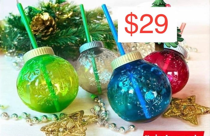 Bote Esfera con Popote