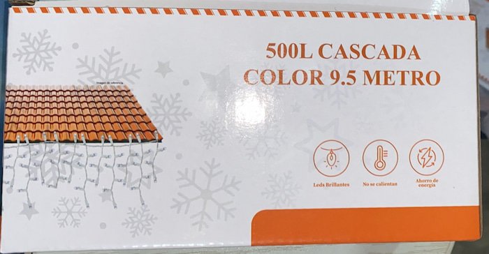 Cascada de 500 Luces/ Cod. B500C