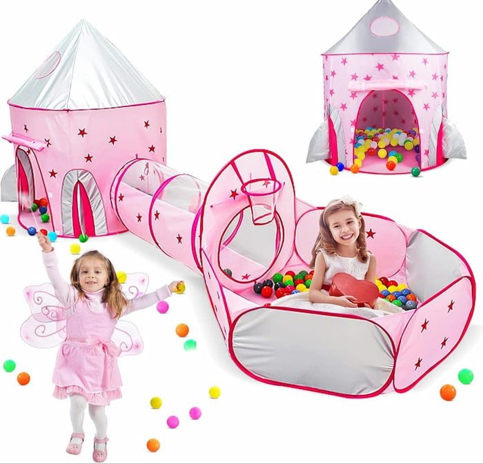 Castillo c / Túnel para Pelotas