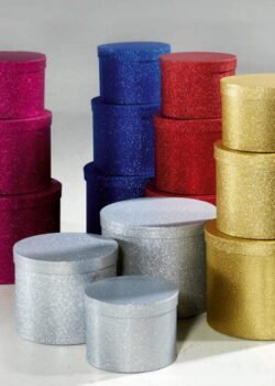 Caja Cilíndrica para Regalos 3 PZ