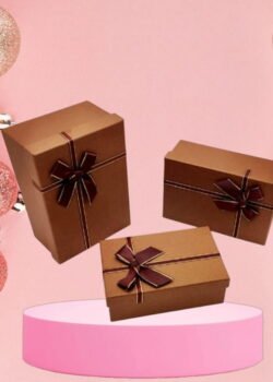 Caja Rectangular para Regalo 3 pz