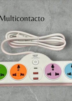 Multi-contacto con USB