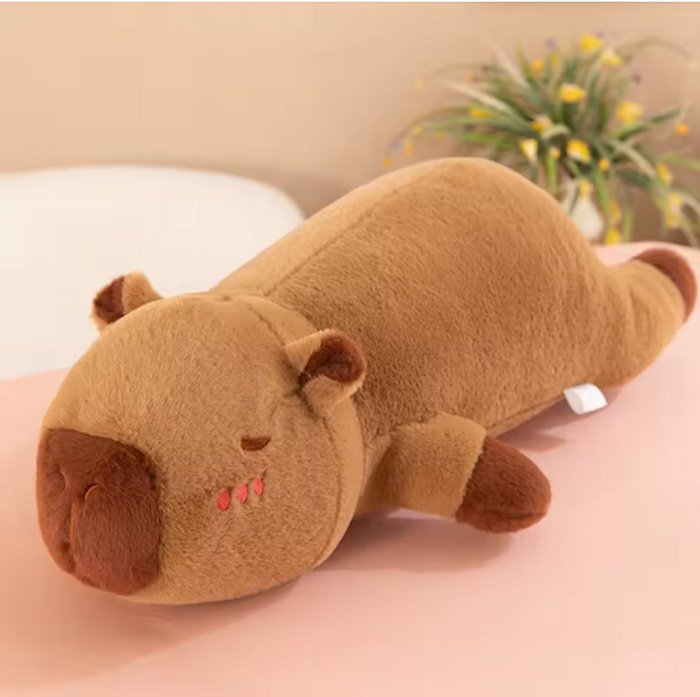Peluche largo de Capibara