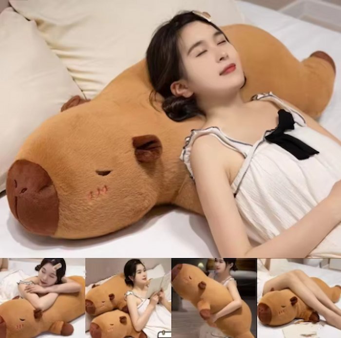 Peluche largo de Capibara - Imagen 2