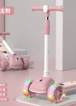 Patín Astronauta Plegable con Luz Led