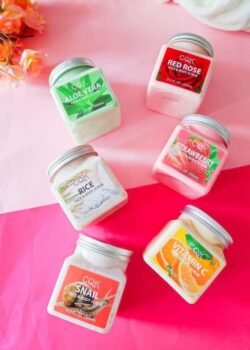 Exfoliante de frutas para rostro y cuerpo