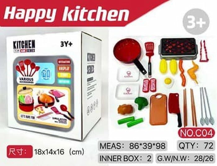 Set de Alimentos y Utencilios de Cocina cod-1039 - Imagen 2