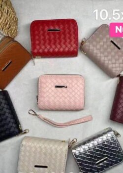 Cartera chica doble Cierre