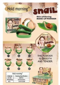 Polvo Compacto de Baba de Caracol