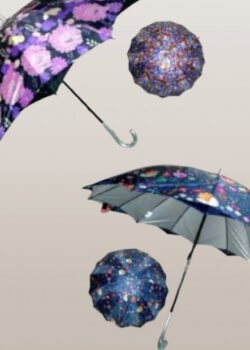 Sombrilla Doble Forro Estampada