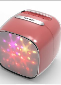 Bocina cuadrada C/ Luz led MS-A14