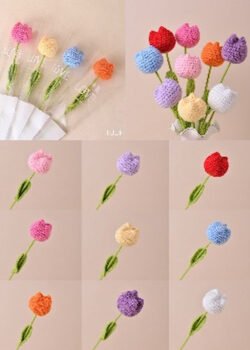 Crochet de Tulipanes