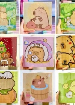 Pintura Diamante Capibara chico