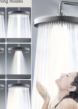 Regadera de Baño Redonda