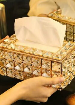 Porta Kleneex de Cristal