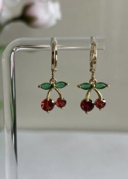 Aretes De Cereza