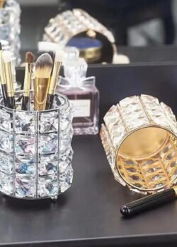 Porta Brochas De Cristal