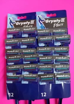 Paquete de  Rastrillo Triple Hoja