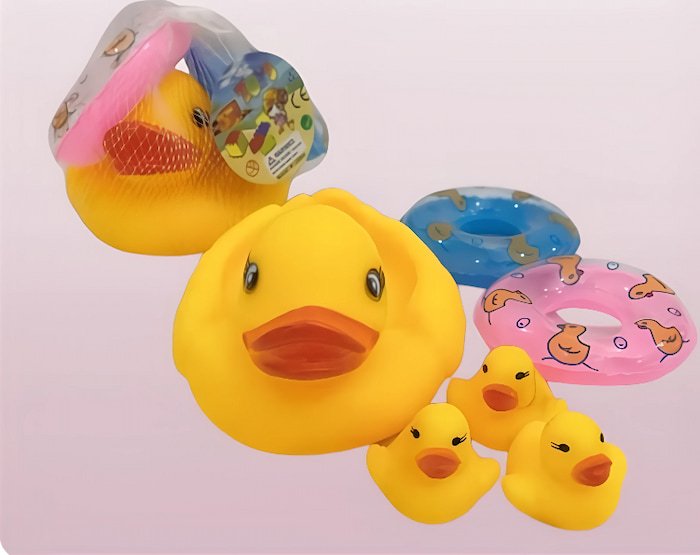 Patito Con Accesorios